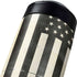 Black & White USA Flag Yeti Colster Can Insulator Skin