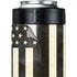 Black & White USA Flag Yeti Colster Can Insulator Skin