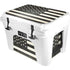 Black & White USA Flag YETI Tundra 35 Hard Cooler Skin