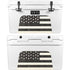 Black & White USA Flag YETI Tundra 45 Hard Cooler Skin