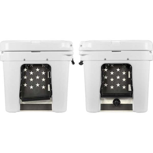 Black & White USA Flag YETI Tundra 45 Hard Cooler Skin