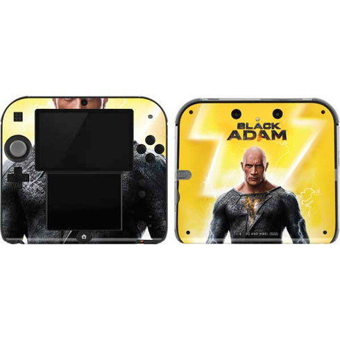 DC Comics Black Adam Movie Charcater Poster Nintendo 2DS Skin