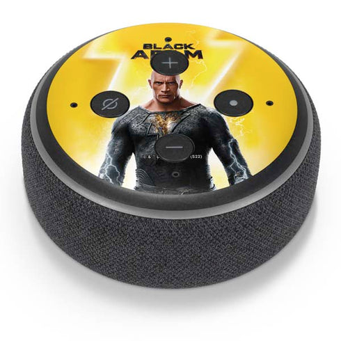 DC Comics Black Adam Movie Charcater Poster Amazon Echo Dot Skin