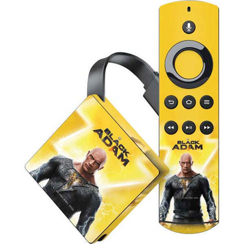 DC Comics Black Adam Movie Charcater Poster Amazon Fire TV Skin