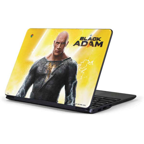 DC Comics Black Adam Movie Charcater Poster Samsung Chromebook Skin
