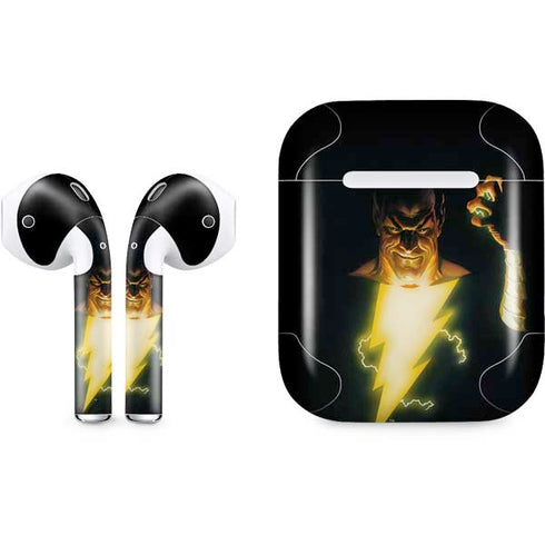 DC Comics Justice Society of America #23 Cover Painting Black Adam Original Art by Alex Ross Apple AirPods Skin