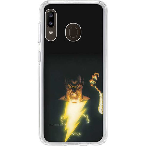 DC Comics Justice Society of America #23 Cover Painting Black Adam Original Art by Alex Ross Galaxy A20 Clear Case