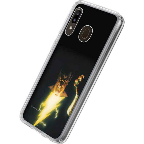 DC Comics Justice Society of America #23 Cover Painting Black Adam Original Art by Alex Ross Galaxy A20 Clear Case