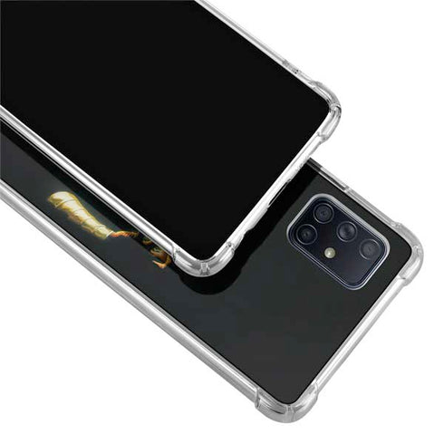 DC Comics Justice Society of America #23 Cover Painting Black Adam Original Art by Alex Ross Galaxy A51 5G Clear Case