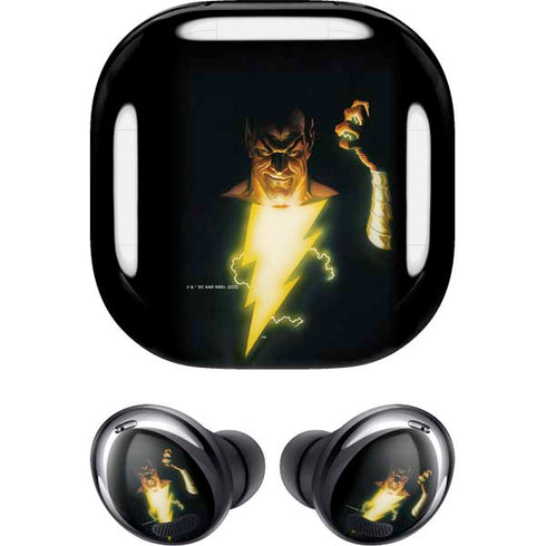 DC Comics Justice Society of America #23 Cover Painting Black Adam Original Art by Alex Ross Galaxy Buds Pro Skin