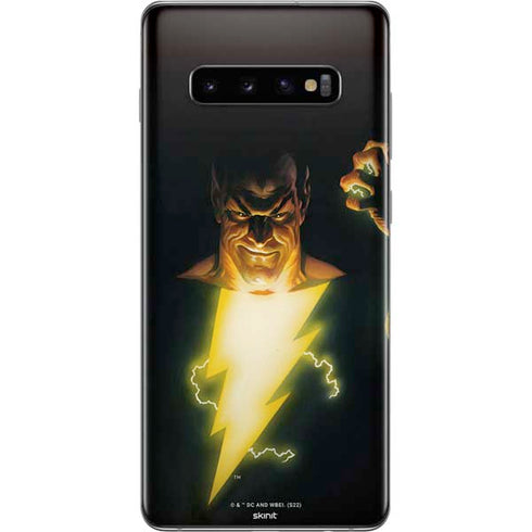 DC Comics Justice Society of America #23 Cover Painting Black Adam Original Art by Alex Ross Galaxy S10 Plus Skin