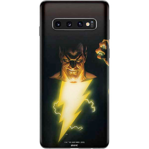 DC Comics Justice Society of America #23 Cover Painting Black Adam Original Art by Alex Ross Galaxy S10 Skin