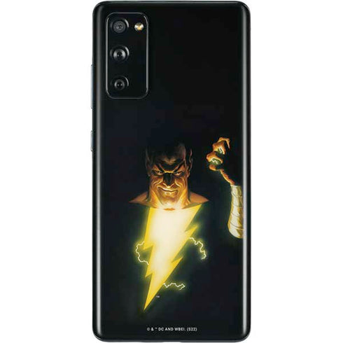 DC Comics Justice Society of America #23 Cover Painting Black Adam Original Art by Alex Ross Galaxy S20 Fan Edition Skin