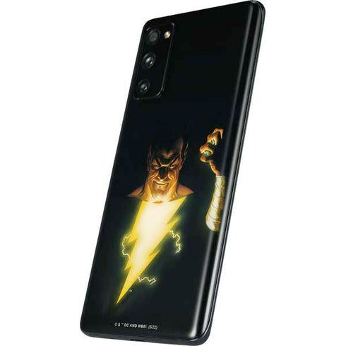 DC Comics Justice Society of America #23 Cover Painting Black Adam Original Art by Alex Ross Galaxy S20 Fan Edition Skin