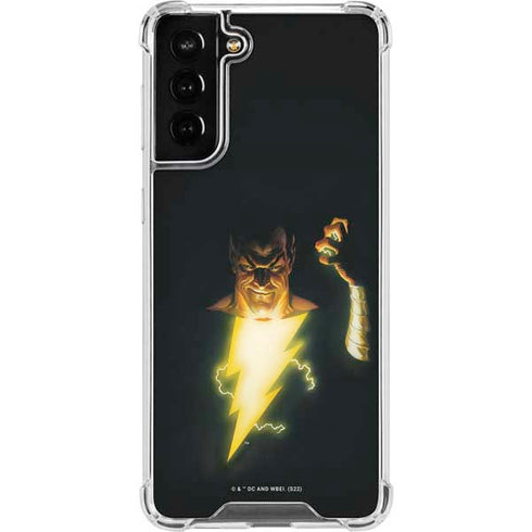 DC Comics Justice Society of America #23 Cover Painting Black Adam Original Art by Alex Ross Galaxy S21 FE Clear Case