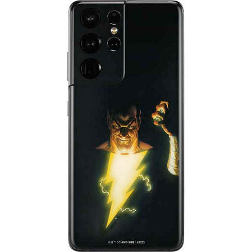 DC Comics Justice Society of America #23 Cover Painting Black Adam Original Art by Alex Ross Galaxy S21 Ultra 5G Skin