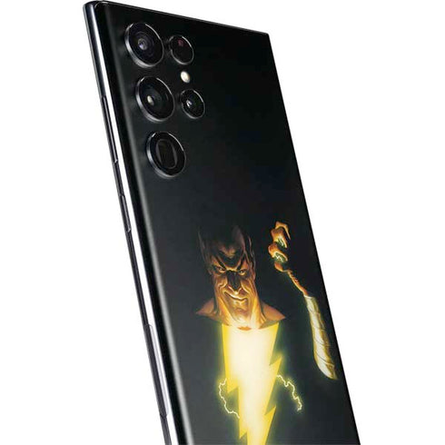 DC Comics Justice Society of America #23 Cover Painting Black Adam Original Art by Alex Ross Galaxy S22 Ultra Skin