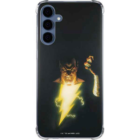 DC Comics Justice Society of America #23 Cover Painting Black Adam Original Art by Alex Ross Galaxy S24 Clear Case