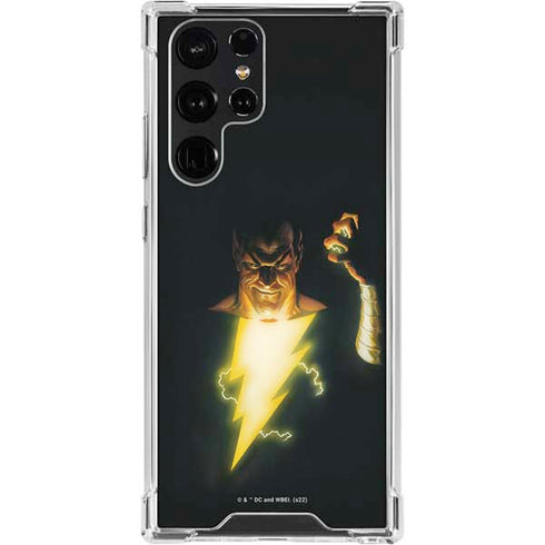 DC Comics Justice Society of America #23 Cover Painting Black Adam Original Art by Alex Ross Galaxy S24 Ultra Clear Case