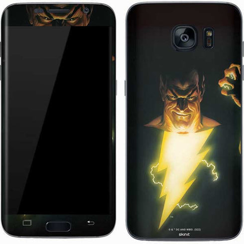 DC Comics Justice Society of America #23 Cover Painting Black Adam Original Art by Alex Ross Galaxy S7 Skin