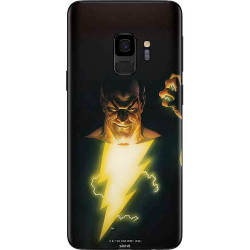 DC Comics Justice Society of America #23 Cover Painting Black Adam Original Art by Alex Ross Galaxy S9 Skin