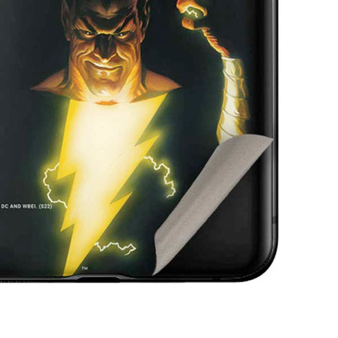 DC Comics Justice Society of America #23 Cover Painting Black Adam Original Art by Alex Ross Galaxy Z Flip Skin