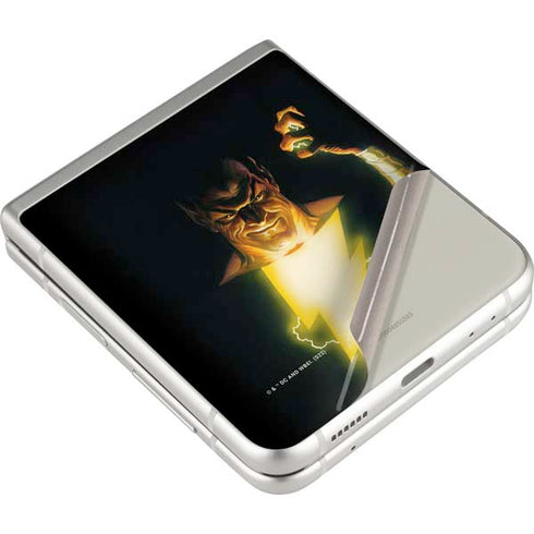 DC Comics Justice Society of America #23 Cover Painting Black Adam Original Art by Alex Ross Galaxy Z Flip3 5G Skin