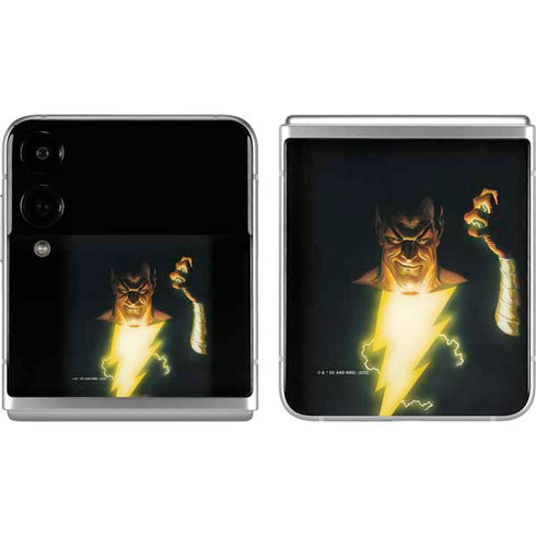 DC Comics Justice Society of America #23 Cover Painting Black Adam Original Art by Alex Ross Galaxy Z Flip4 5G Skin