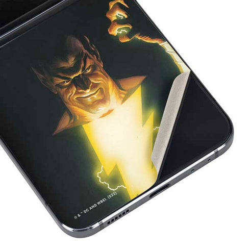 DC Comics Justice Society of America #23 Cover Painting Black Adam Original Art by Alex Ross Galaxy Z Flip5 5G Skin