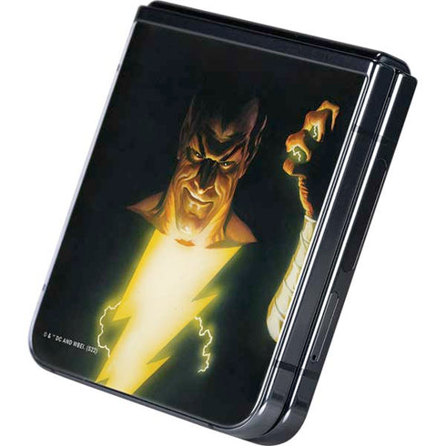 DC Comics Justice Society of America #23 Cover Painting Black Adam Original Art by Alex Ross Galaxy Z Flip5 5G Skin
