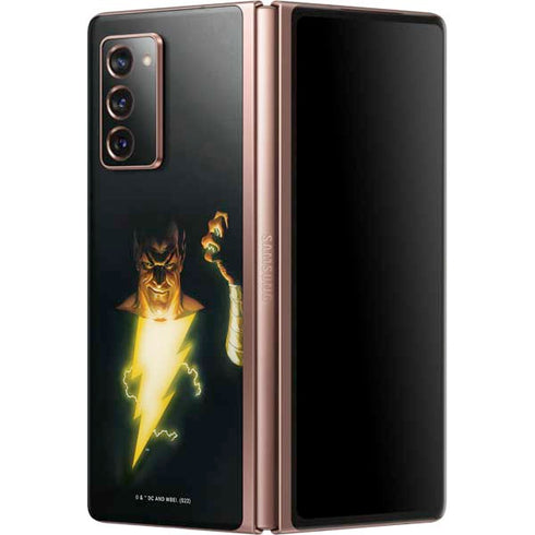 DC Comics Justice Society of America #23 Cover Painting Black Adam Original Art by Alex Ross Galaxy Z Fold2 5G Skin