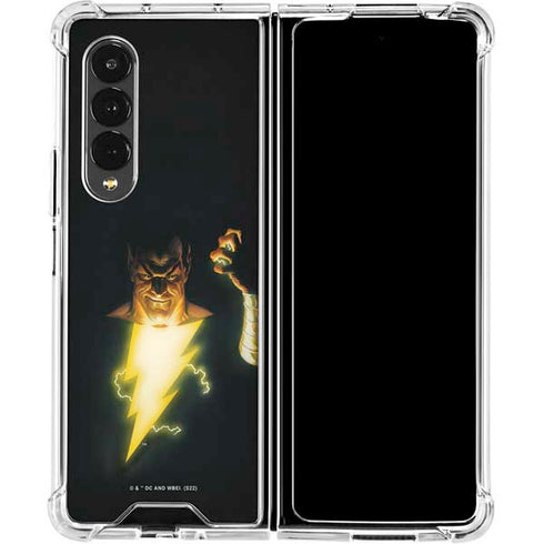 DC Comics Justice Society of America #23 Cover Painting Black Adam Original Art by Alex Ross Galaxy Z Fold4 5G Clear Case