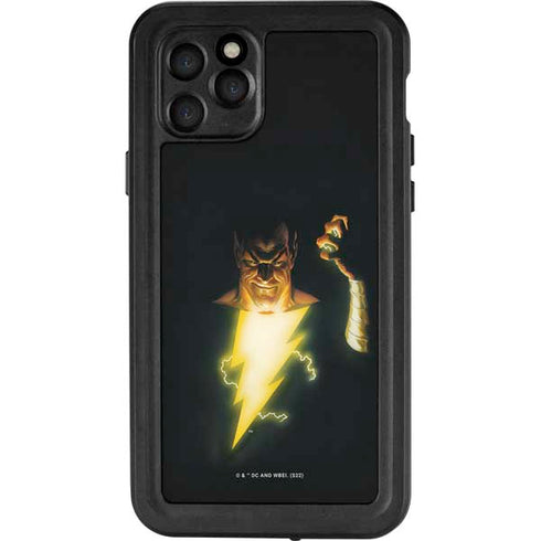 DC Comics Justice Society of America #23 Cover Painting Black Adam Original Art by Alex Ross iPhone 11 Pro Waterproof Case