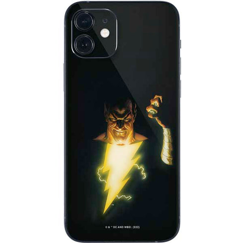 DC Comics Justice Society of America #23 Cover Painting Black Adam Original Art by Alex Ross iPhone 12 Mini Skin