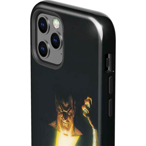 DC Comics Justice Society of America #23 Cover Painting Black Adam Original Art by Alex Ross iPhone 12 Pro Impact Case