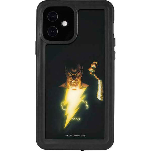 DC Comics Justice Society of America #23 Cover Painting Black Adam Original Art by Alex Ross iPhone 12 Waterproof Case