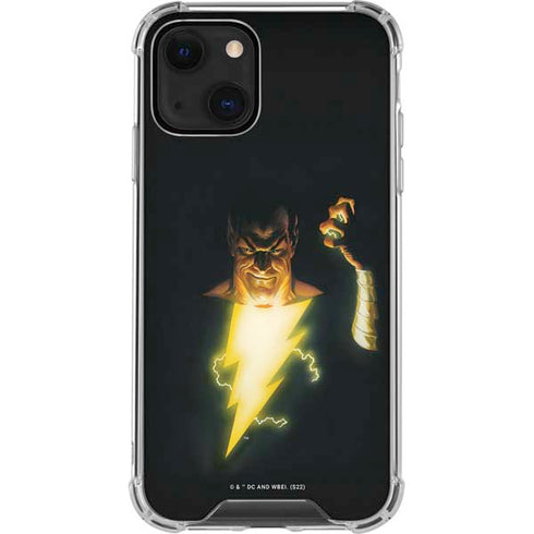DC Comics Justice Society of America #23 Cover Painting Black Adam Original Art by Alex Ross iPhone 13 Clear Case