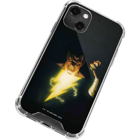DC Comics Justice Society of America #23 Cover Painting Black Adam Original Art by Alex Ross iPhone 14 Plus Clear Case