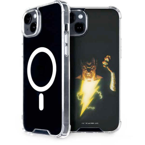 DC Comics Justice Society of America #23 Cover Painting Black Adam Original Art by Alex Ross iPhone 15 Plus MagSafe Case