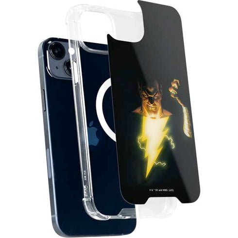 DC Comics Justice Society of America #23 Cover Painting Black Adam Original Art by Alex Ross iPhone 15 Plus MagSafe Case