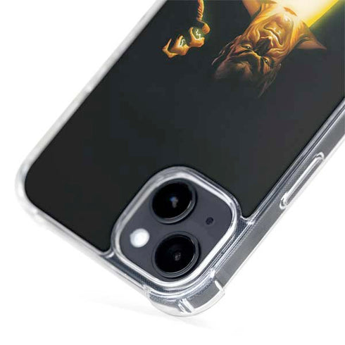 DC Comics Justice Society of America #23 Cover Painting Black Adam Original Art by Alex Ross iPhone 15 Plus MagSafe Case