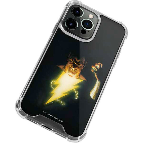 DC Comics Justice Society of America #23 Cover Painting Black Adam Original Art by Alex Ross iPhone 14 Pro Clear Case