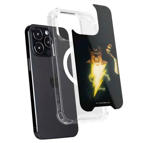 DC Comics Justice Society of America #23 Cover Painting Black Adam Original Art by Alex Ross iPhone 15 Pro MagSafe Case