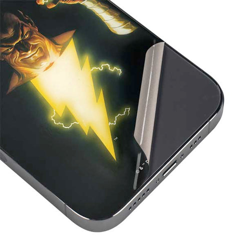 DC Comics Justice Society of America #23 Cover Painting Black Adam Original Art by Alex Ross iPhone 15 Pro Skin