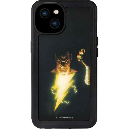 DC Comics Justice Society of America #23 Cover Painting Black Adam Original Art by Alex Ross iPhone 15 Plus Waterproof Case