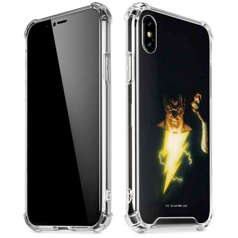 DC Comics Justice Society of America #23 Cover Painting Black Adam Original Art by Alex Ross iPhone XS Max Clear Case