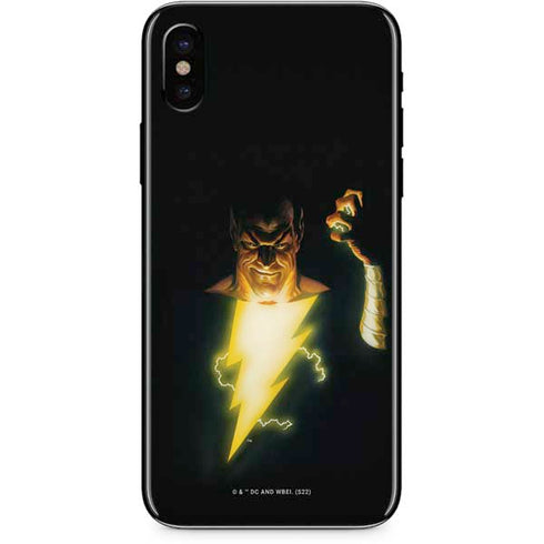 DC Comics Justice Society of America #23 Cover Painting Black Adam Original Art by Alex Ross iPhone XS Max Skin