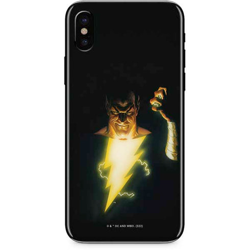 DC Comics Justice Society of America #23 Cover Painting Black Adam Original Art by Alex Ross iPhone XS Skin