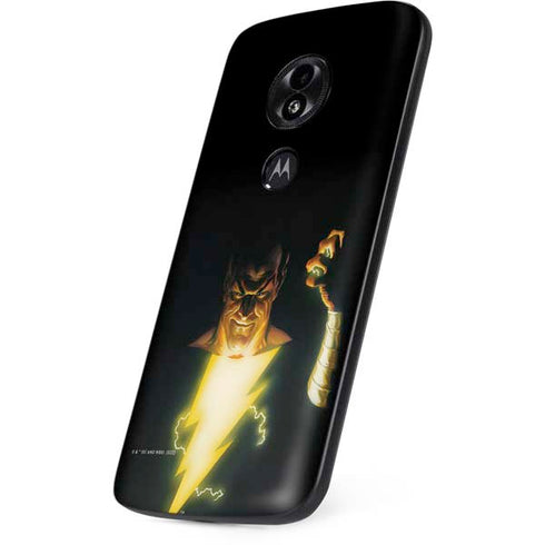 DC Comics Justice Society of America #23 Cover Painting Black Adam Original Art by Alex Ross Moto E5 Play Skin