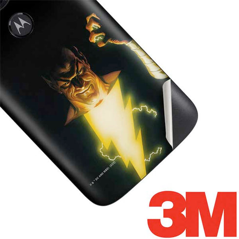 DC Comics Justice Society of America #23 Cover Painting Black Adam Original Art by Alex Ross Moto E5 Play Skin